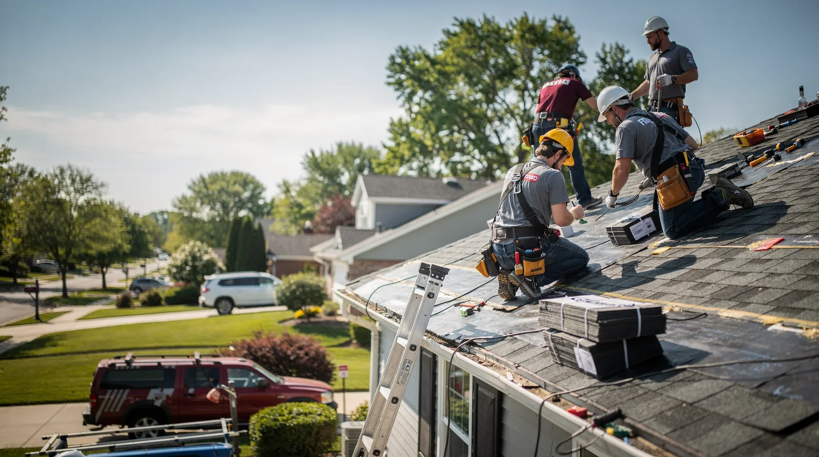 Roof Repair in East Peoria, IL around you